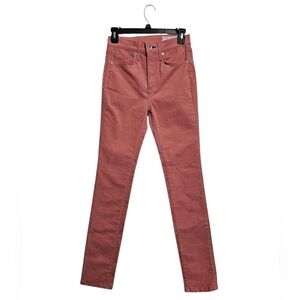 Rag & Bone Coral High Rise Skinny Leg Jeans 25 NWT